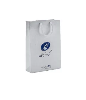 ساک دستی تبلیغاتی گلاسه 50×35 با عطف15